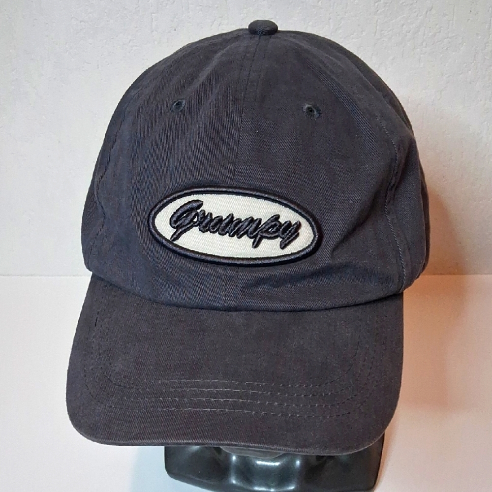 Walt Disney World Grumpy Grey Baseball Cat Adjustable Back Hat